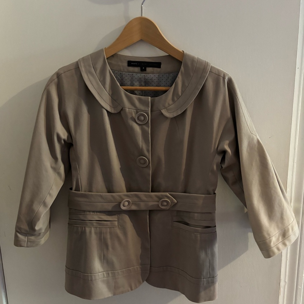 Marc By Marc Jacobs Tan Blazer